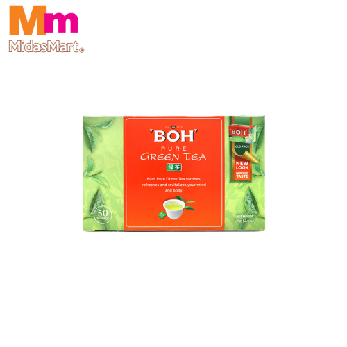 BOH JASMINE GREEN TEA BAGS (50'S)