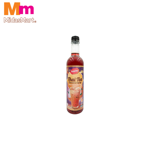 AMINA THAI TEA FLAVOURED SYRUP (750ML)