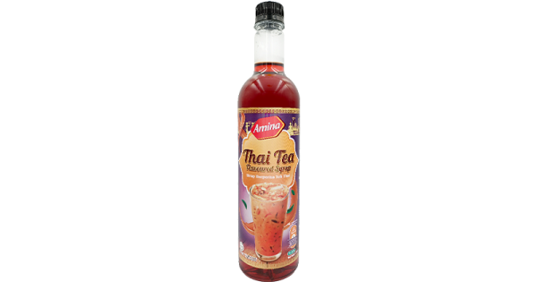 AMINA THAI TEA FLAVOURED SYRUP (750ML)