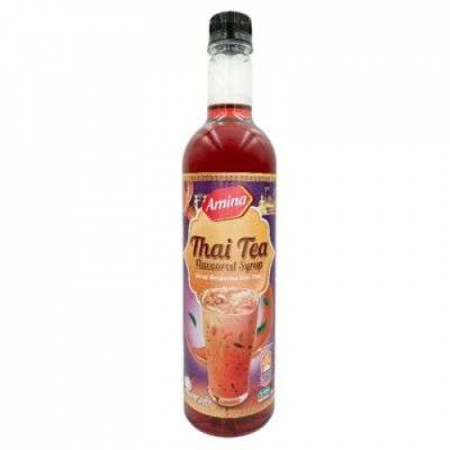 AMINA THAI TEA FLV SYRUP 1X750ML