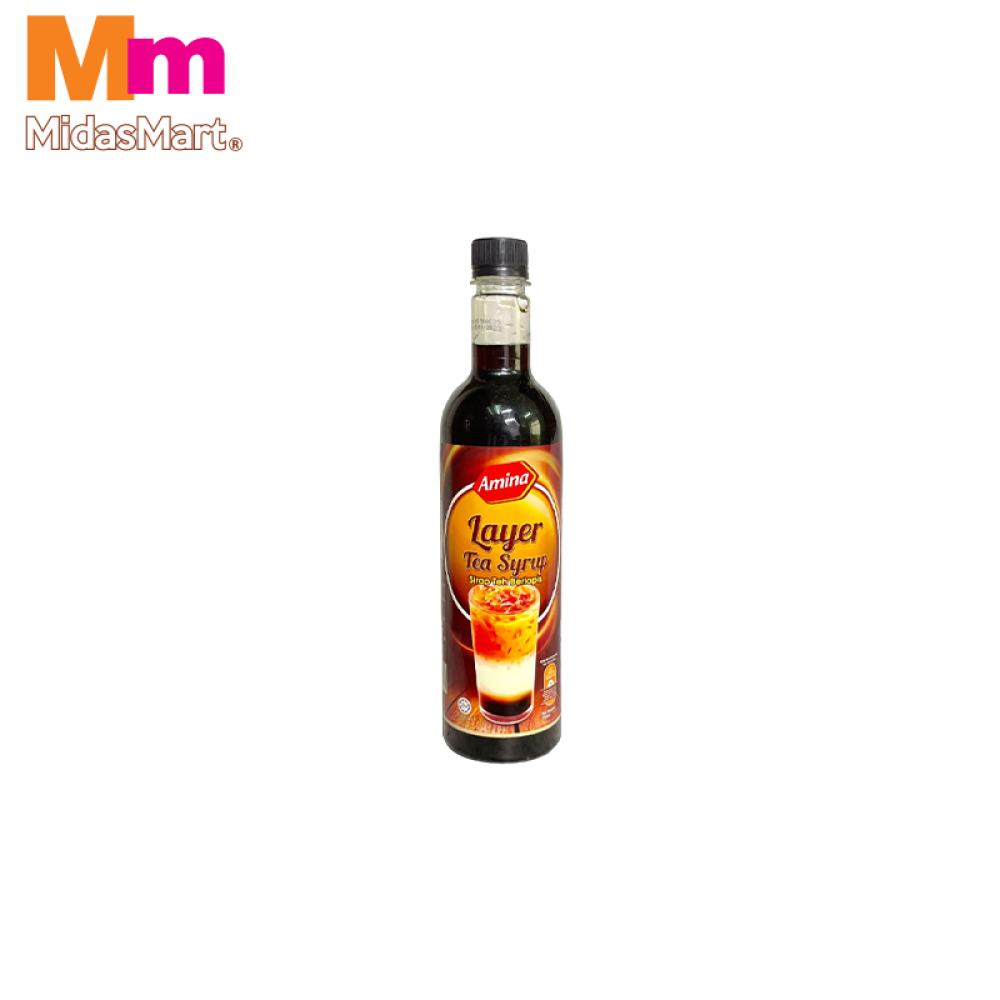 Layer Tea Syrup AMINA LAYER TEA FLAVOURED SYRUP (750ML)