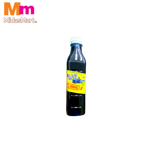 LAYANG2 CONCENTRATED BLUE ROSE SYRUP (375ML)