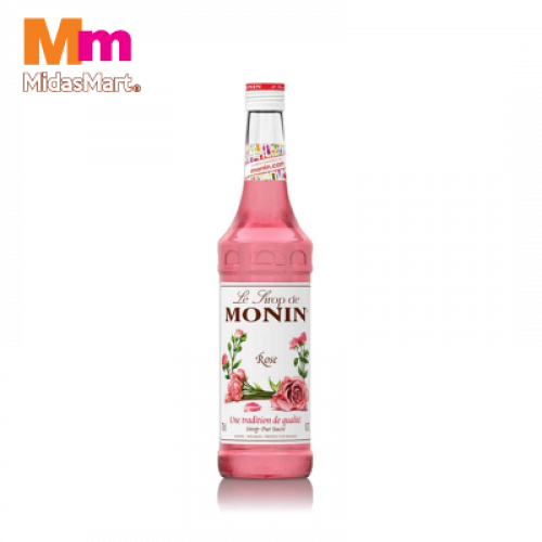 MONIN ROSE SYRUP 1X250ML MONIN ROSE SYRUP 1X250ML