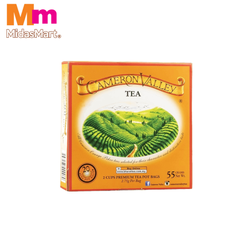CAMERON VALLEY BLACK TEA POTBAGS (20'S X 2.5G)