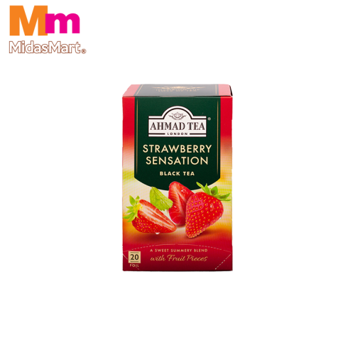 AHMAD TEA STRAWBERRY SENSATIONS BAGS (20'S)