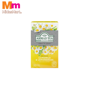 AHMAD TEA CAMOMILE AND LEMONGRASS INFUSION (20'S)