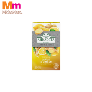 AHMAD TEA LEMON AND GINGER INFUSION (20'S)