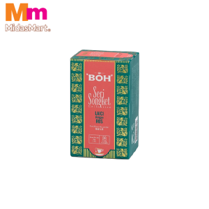 BOH SERI SONGKET LYCHEE ROSE TEA BAGS (20'S)