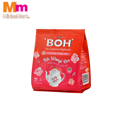 BOH ROSE POTBAGS (40'S)