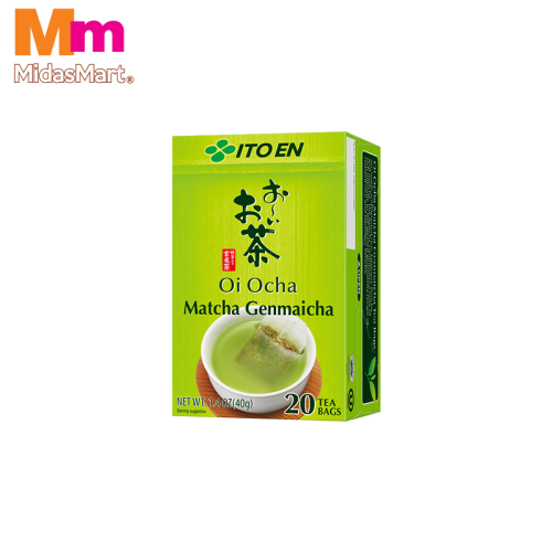 ITO EN OI OCHA MATCHA GENMAICHA TEA BAGS (20'S X 2G)