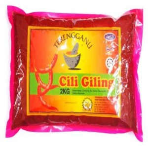 TERENGGANU CILI GILIING 1X2KG TERENGGANU CILI GILIING 1X2KG