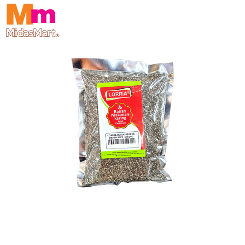 LORRIA SARAWAK CRUSHED BLACK PEPPER (500G)