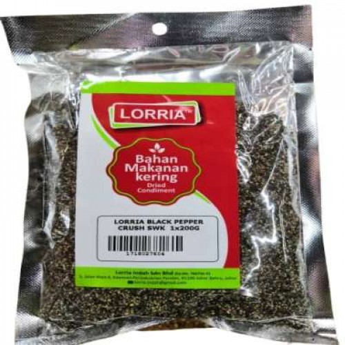 LORRIA BLACK PEPPER CRUSH SWK  1x200G