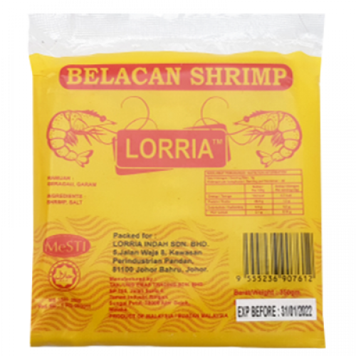 LORRIA BELACAN SHRIMP 1X350G