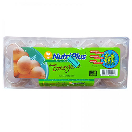 NUTRIPLUS OMEGA-3 EGGS 10S 1X10S