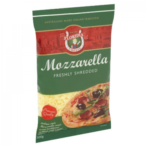 FLORIDIA SHREDDED MOZZARELLA 1X500G