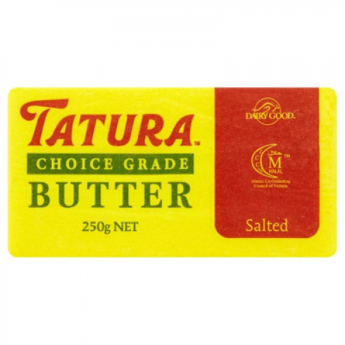 TATURA BEGA SALTED BUTTER 1X250G