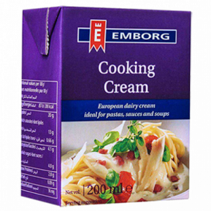 EMBORG FRENCH UHT COOKING CREAM 1X200ML
