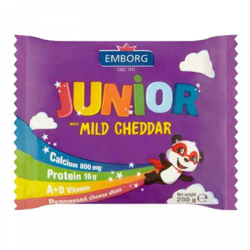 EMBORG JUNIOR MILD CHEDDAR 1X200G