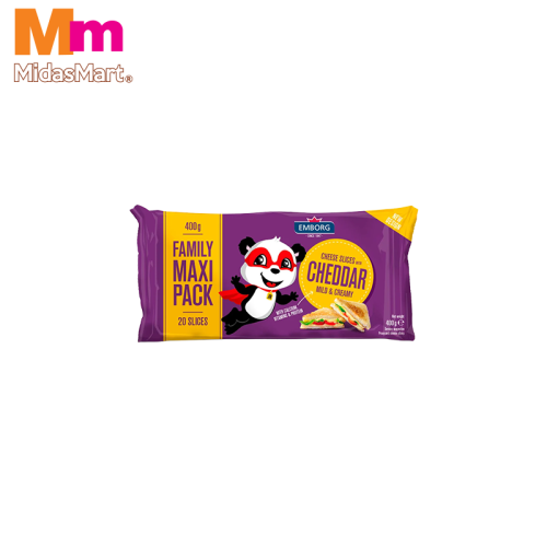 EMBORG JUNIOR MILD CHEDDAR CHEESE (400G)