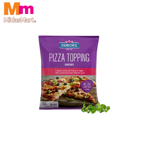 EMBORG SHREDDED PIZZA TOPPING (200G)