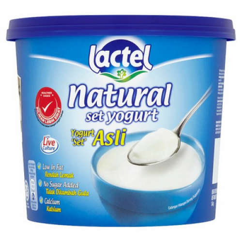 LACTEL NATURAL SET YOGURT 1X1.4KG