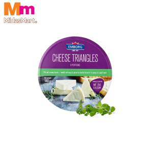 EMBORG TRIANGLE CHEESE (140G)