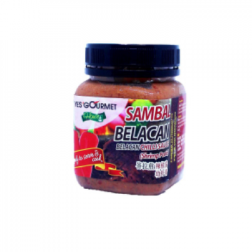 YES GOURMET BELACAN CHILI SAUCE 1X180G