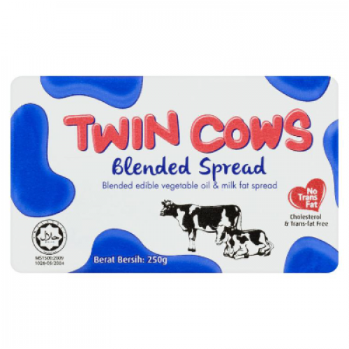 TWIN COWS FAT SPREAD 1X250G