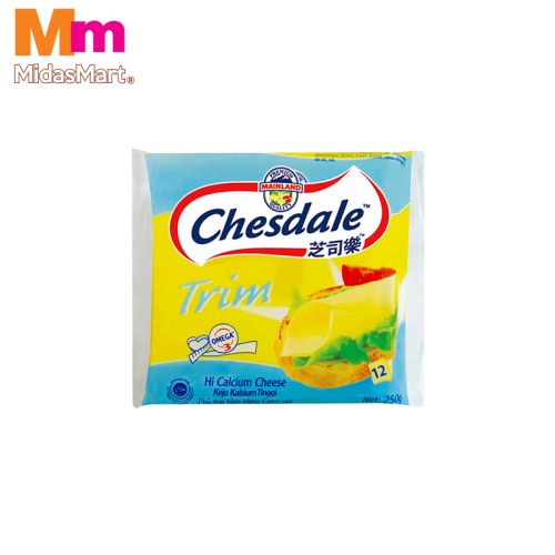 CHESDALE TRIM PROCESSED CHEESE (250G)