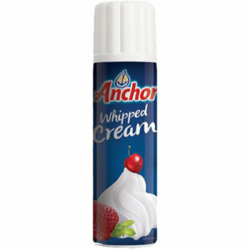 ANCHOR AEROSOL WHIPPED CREAM 1X400G