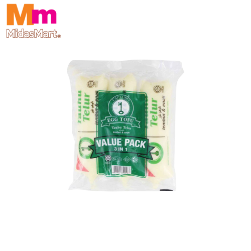 CAP KUNCI TAUHU TELUR VALUE PACK (3 X 130G)