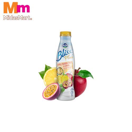 LACTEL BLISS APPLE PASSION FRUIT LEMON YOGURT DRINK (700G)