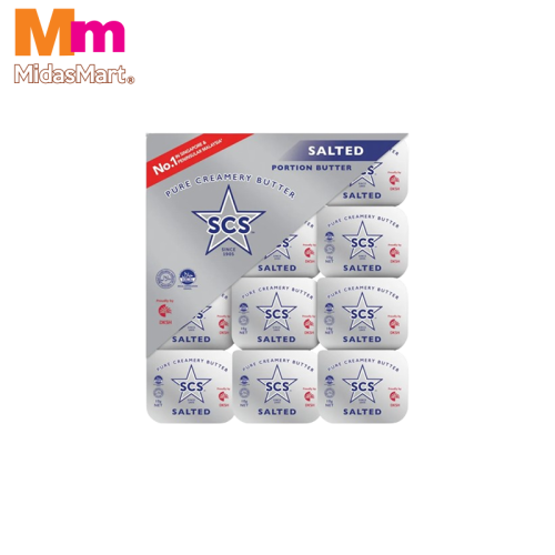 SCS SALTED PORTION BUTTER (12 X 10G)