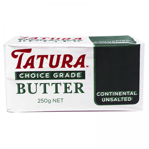 TATURA BEGA UNSALTED BUTTER 1X250G