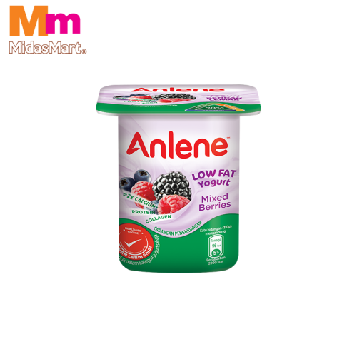 ANLENE MIXED BERRY LOW FAT YOGURT (110G)