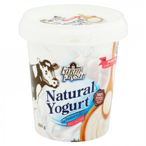 FARM FRESH NATURAL YOGURT 1X400G