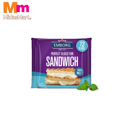 EMBORG PERFECT SLICES CHEESE (200G)