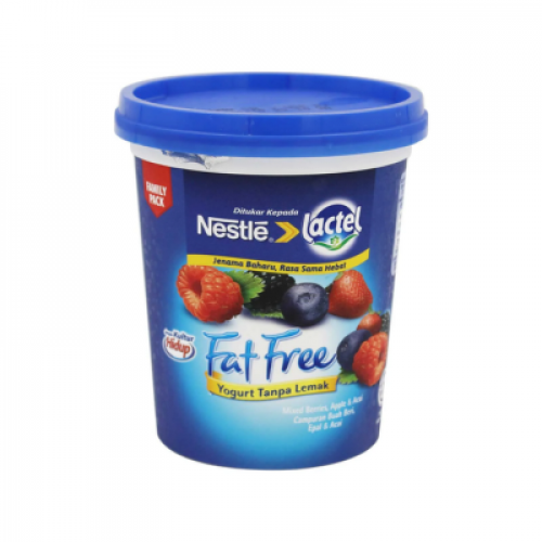 LACTEL FATFREE YGT M/BERRY 1X470G