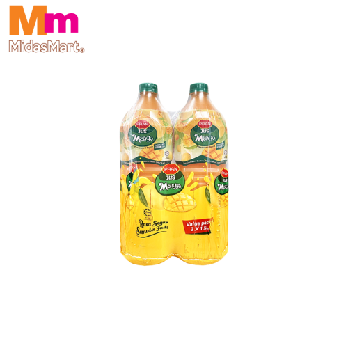 PRAN MANGO JUICE VALUE PACK (2 X 1.5L)