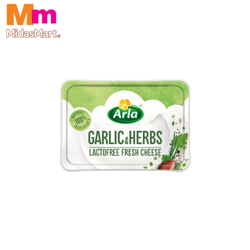 ARLA FRESH CHEESE WITH GARLIC (150G)