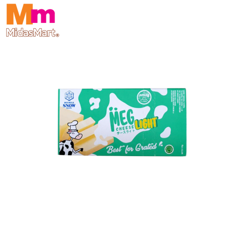 MEG CHEDDAR CHEESE BLOCK LIGHT (170G)