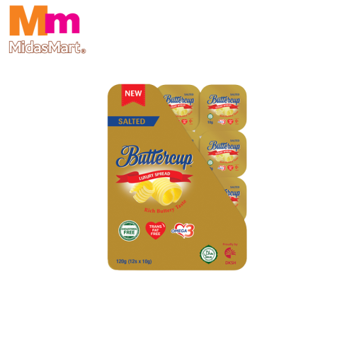 BUTTERCUP SALTED SPREAD PORTIONS (120G)