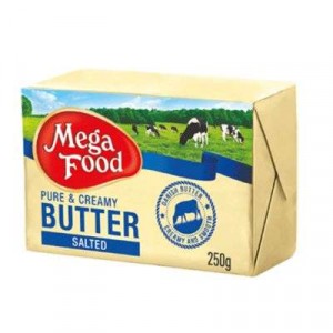 MEGA FOOD BUTTER SALTED 1X250G