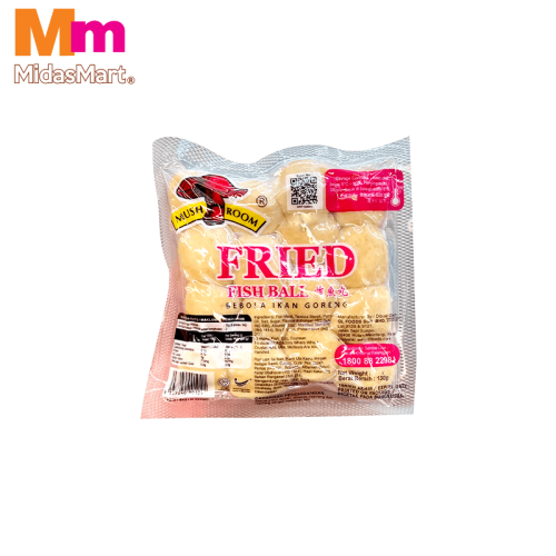 MUSHROOM FRIED FISH BALL (130G)
