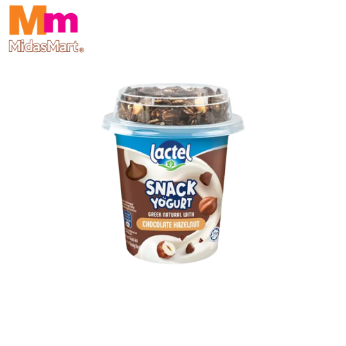 LACTEL SNACK CHOCO-HAZELNUT YOGURT (130G)