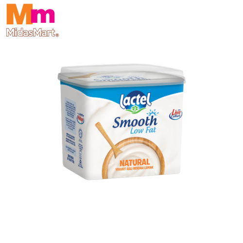 LACTEL LOW FAT SMOOTH NATURAL YOGURT (930G)