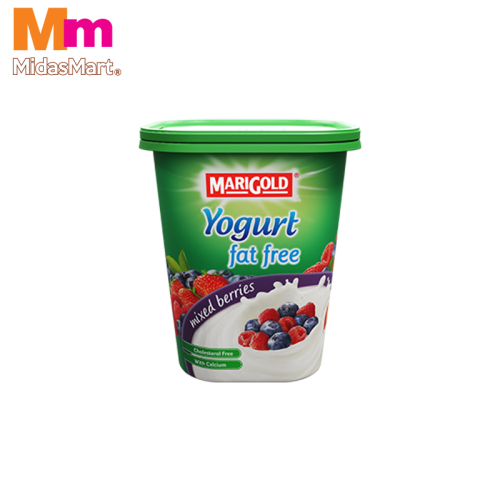 MARIGOLD FAT FREE MIXED BERRY YOGURT (470G)