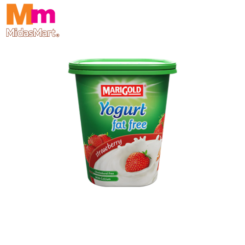 MARIGOLD FAT FREE STRAWBERRY YOGURT (470G)