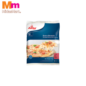 ANCHOR SHREDDED MOZZARELLA CHEESE JUMBO BULK (2KG)